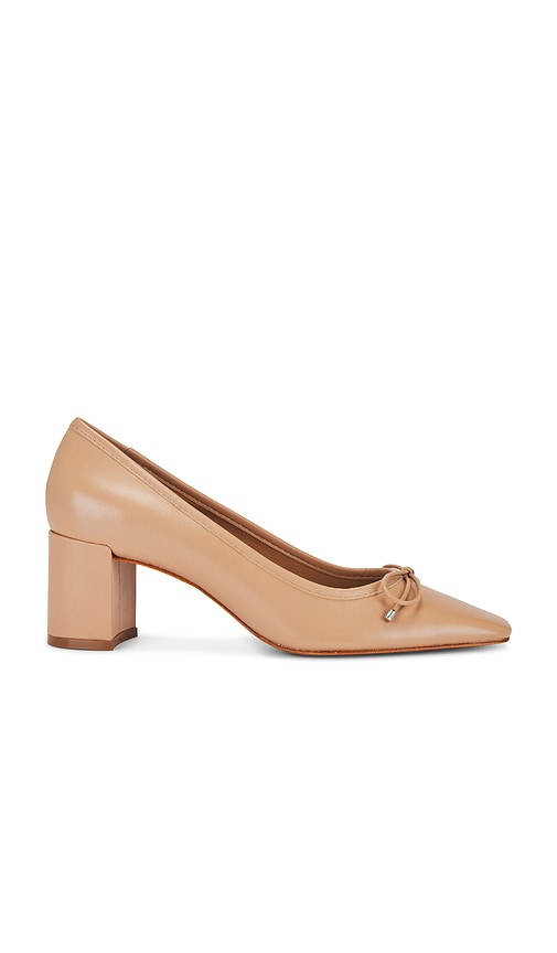 Shop Schutz Arissa Heel In Honey Beige