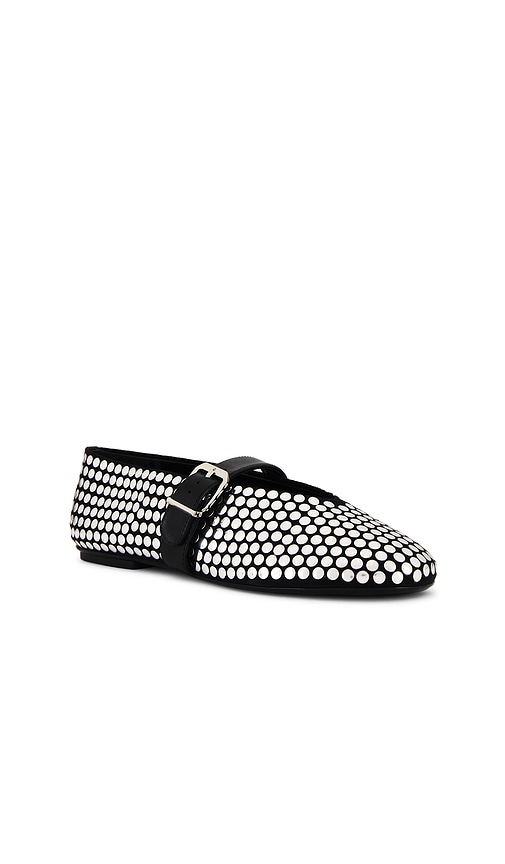 Shop Schutz Eiza Studs Flat In Ë¸ë