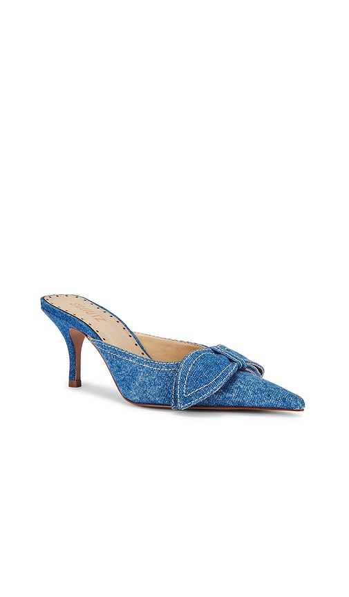 Shop Schutz Claire Mule In Classic Blue