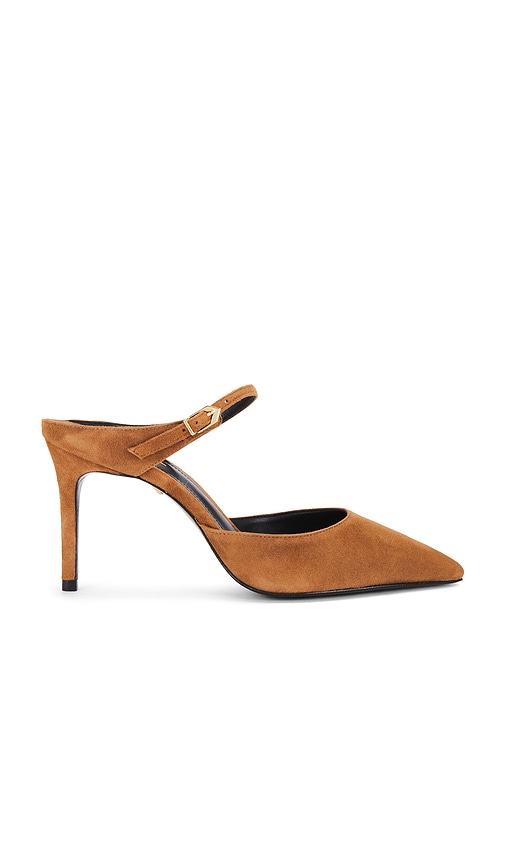 Schutz Laura Mule in Dark Caramel