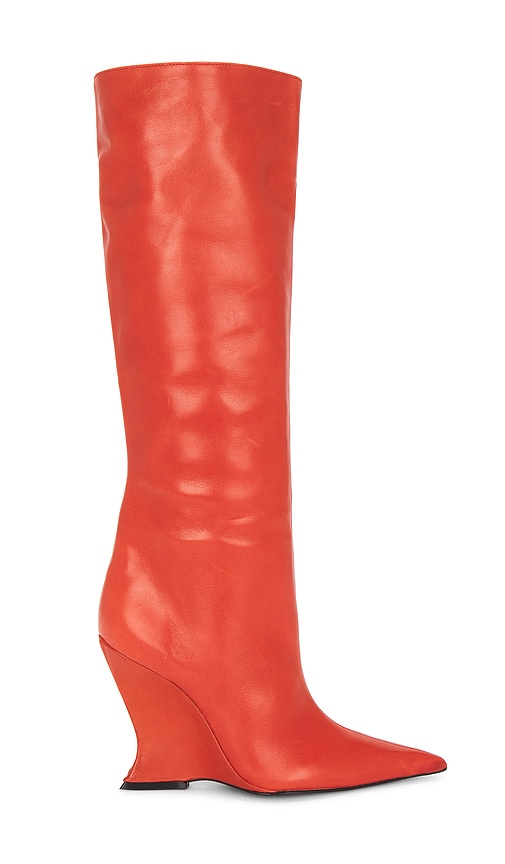 Schutz Siena Over The Knee Boot In Orange