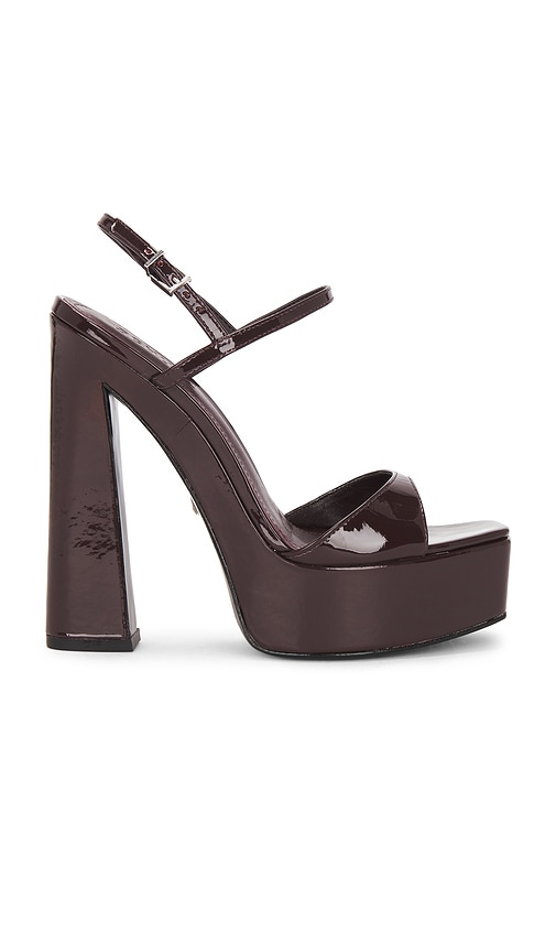 Schutz Arlene Sandal In Cherry Wine