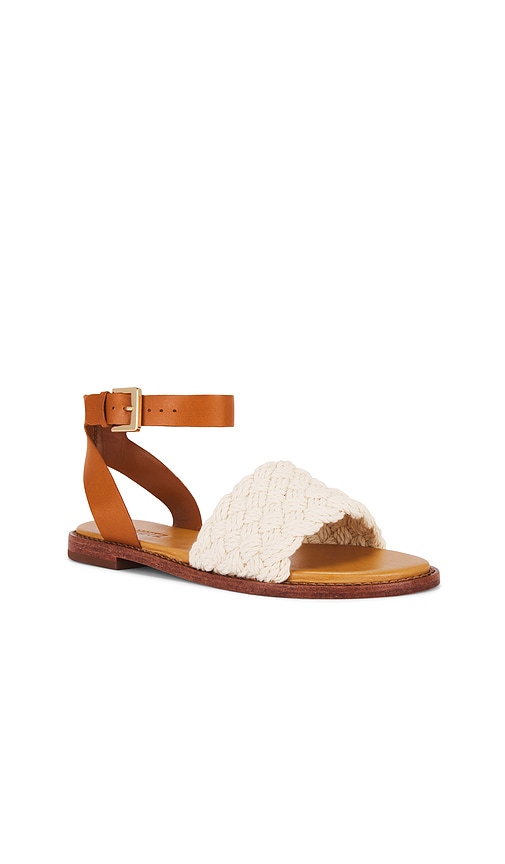 SCHUTZ ISABEL FLAT SANDAL 