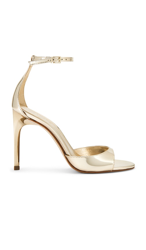 Scarlett Sandal in Metallic Gold. - size 9.5 (also in 10, 7)