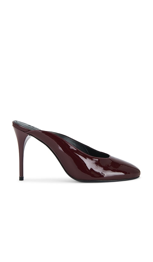 Geraldine Mule in Burgundy. - size 9.5 (also in 10, 6, 6.5, 7, 7.5, 8, 8.5, 9)