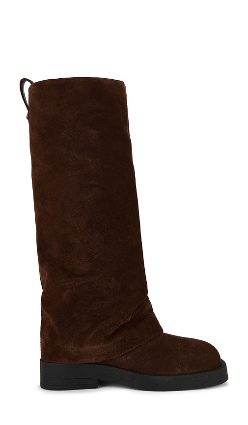 Keira Up Cloak Boot in Brown. - size 10 (also in 6, 6.5, 7, 7.5, 8, 8.5, 9, 9.5) - Schutz - Modalova