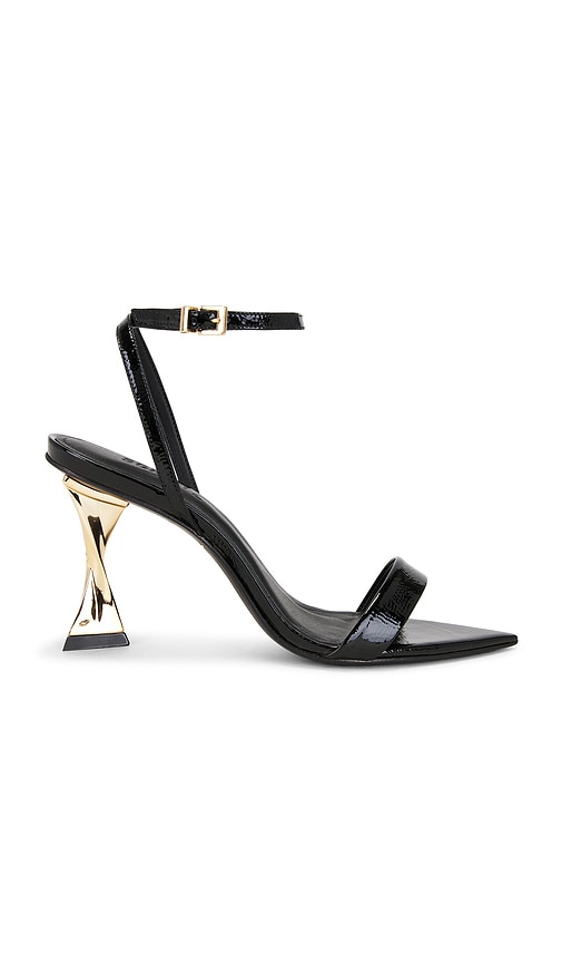 Schutz Elisha Ankle Strap Sandal In Black