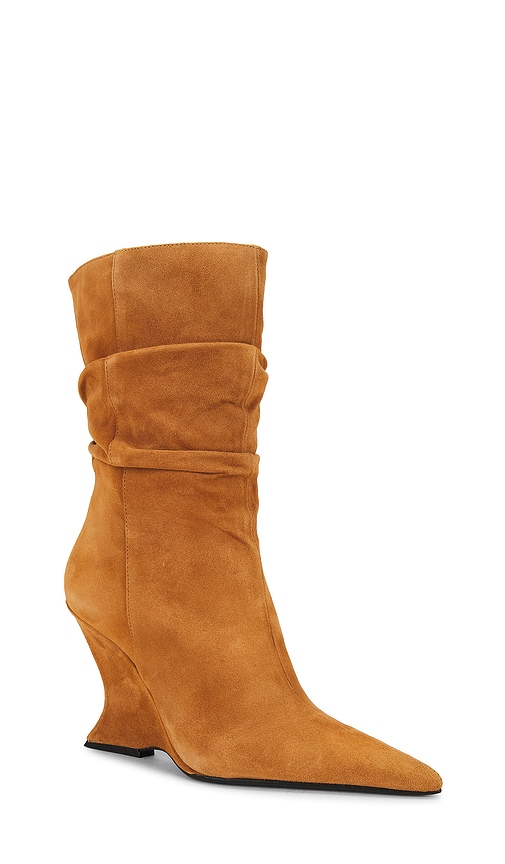 Schutz Siena Slouch Boot In Brown