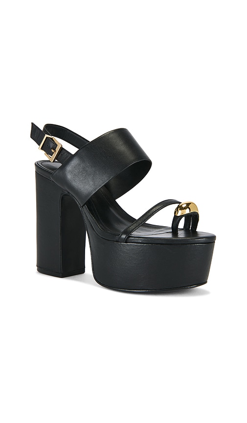 Schutz Mandy Platform Sandal In Black