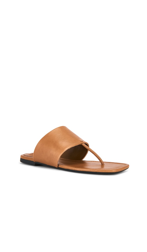 Schutz Martha Flat In Brown