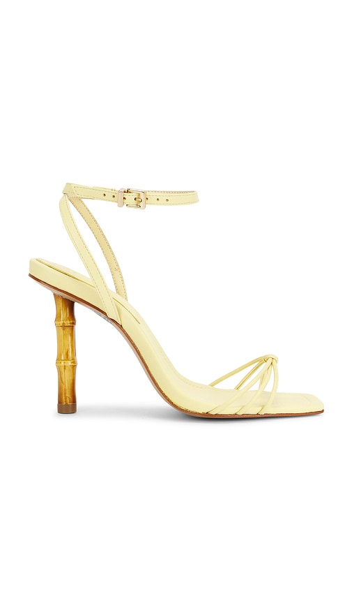 Schutz Haven Bamboo Sandal in Yellow. - size 6 (also in 6.5, 8, 8.5)
