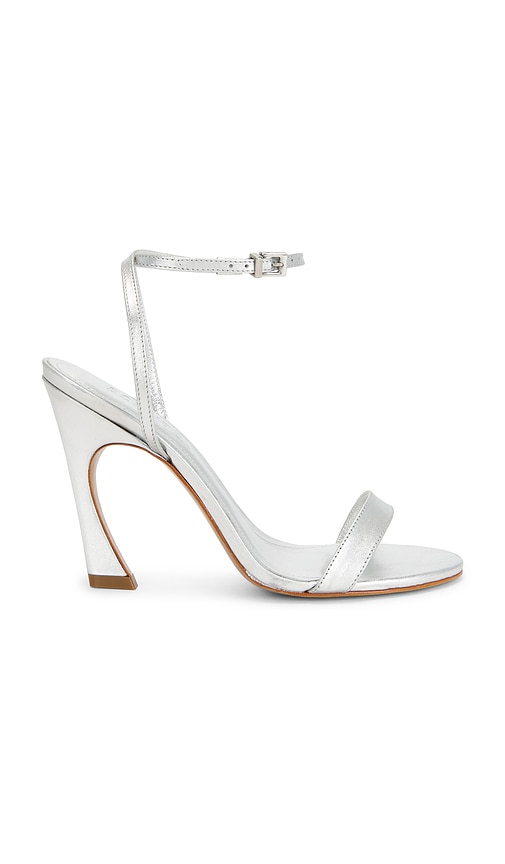 Schutz Lexi Sandal in Metallic Silver. - size 10 (also in 6, 6.5, 7, 7.5, 8, 8.5, 9, 9.5)