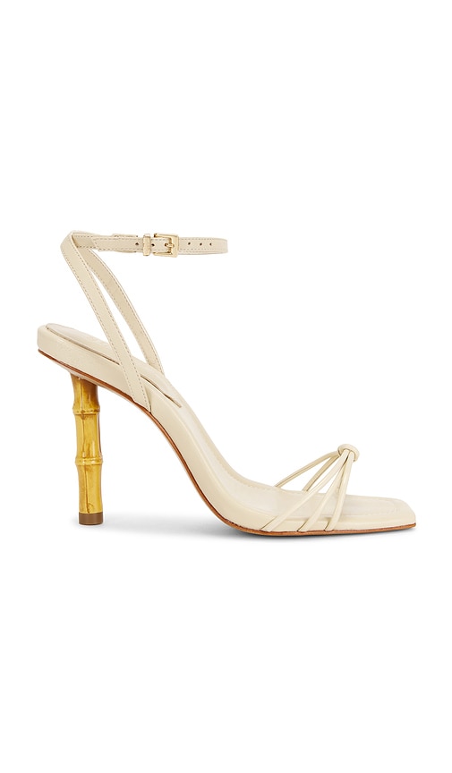 Schutz Haven Bamboo Sandal In White