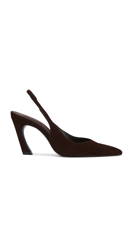 Schutz Lexi Slingback Pump in Chocolate. - size 6 (also in 6.5, 7, 7.5, 8, 8.5, 9, 9.5, 10)