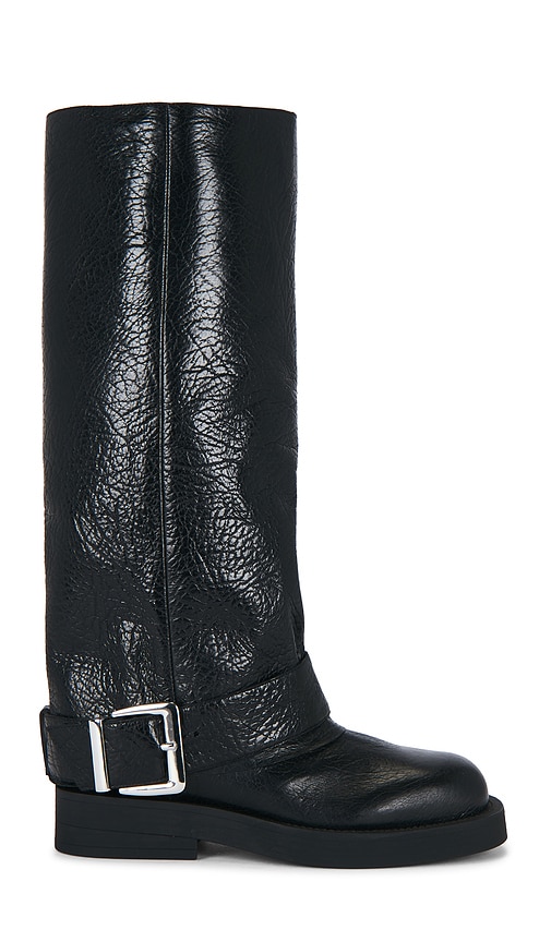 Schutz Patrice Up Boot in Black. - size 10 (also in 6.5, 7, 8.5)