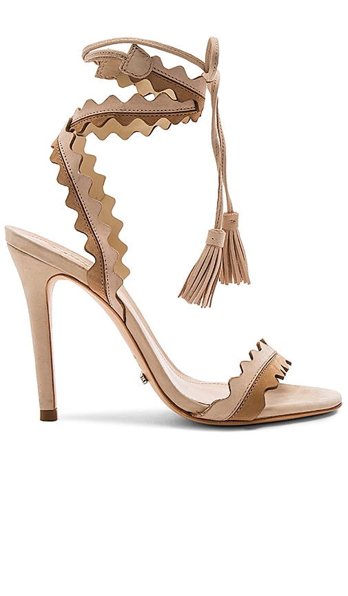 Schutz Lisana Heel in Desert \u0026 Tanino 