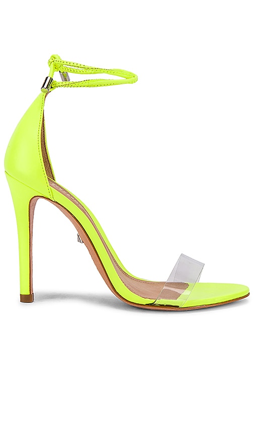 Schutz Josseana Sandal in Neon Yellow 