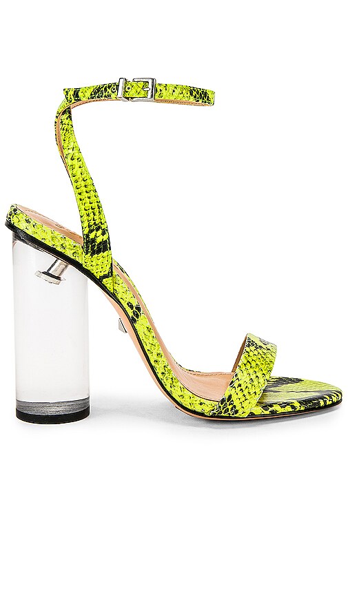 schutz snakeskin heels