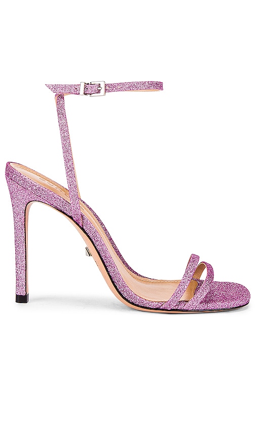 light pink glitter heels