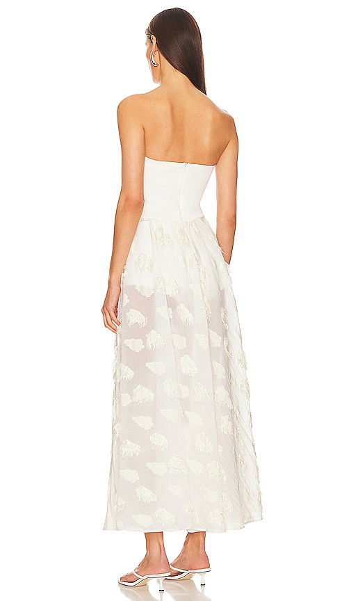  Selmacilek Trägerloses Maxikleid In Ivory. Größe S. Also In Xs, M. 