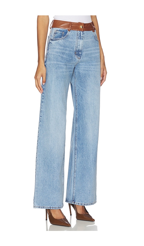  Selmacilek Edge Denim Pants In Blue. Size S. Also In Xs, M, L. 
