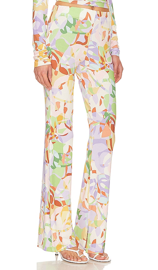 Shop Selmacilek Stretchy Pants In Mixed Color