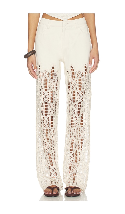 SELMACILEK High Waisted Flare Pant