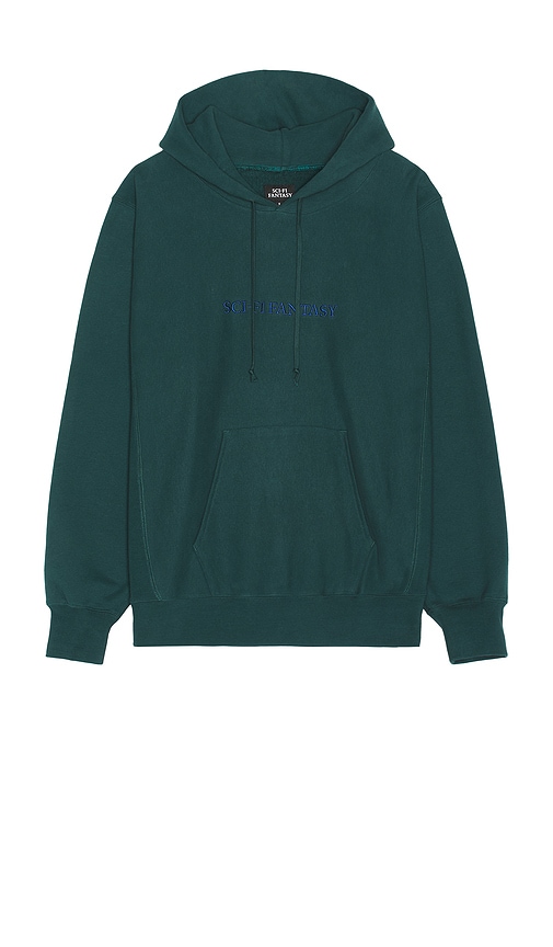 Shop Sci-fi Fantasy Logo Hoodie In Dark Green