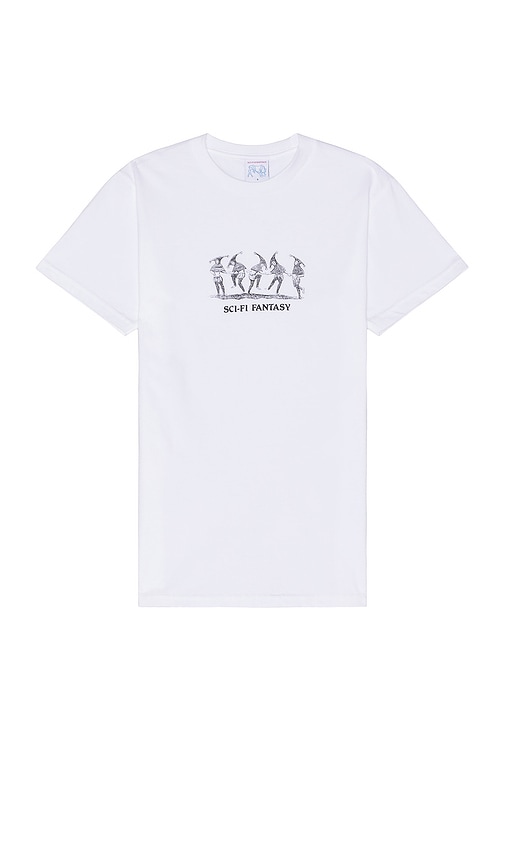 Shop Sci-fi Fantasy Jester's Privilege Tee In White