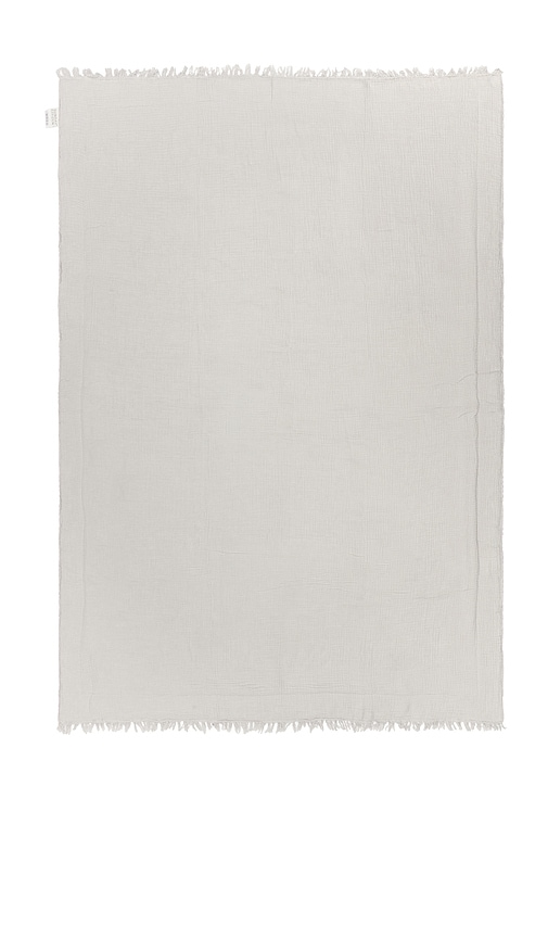  Sunday Citizen Snug Muslin Throw In Grey. 