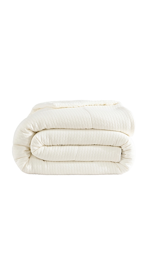 SUNDAY CITIZEN KING/CAL KING HERRINGBONE SNUG COVERLET 