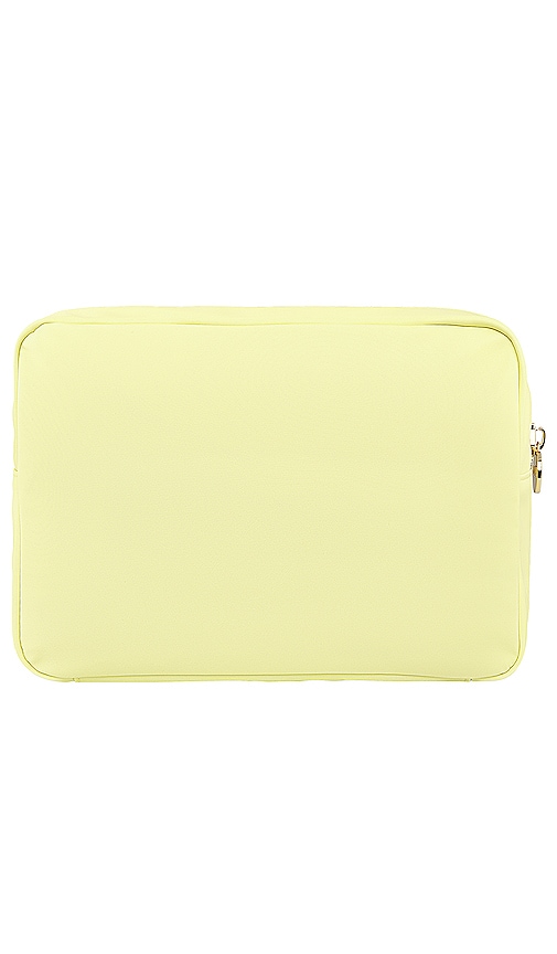 Shop Stoney Clover Lane Classic Large Pouch In Banana