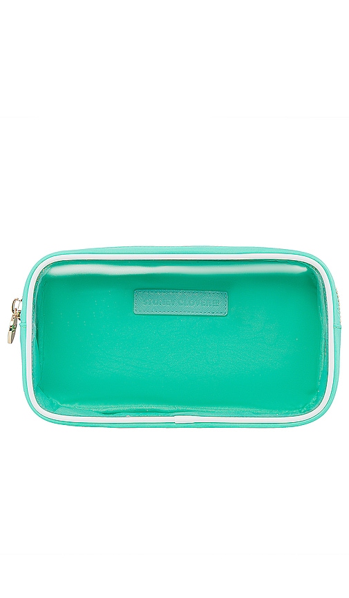 Stoney Clover Lane Clear Small Pouch In Teal