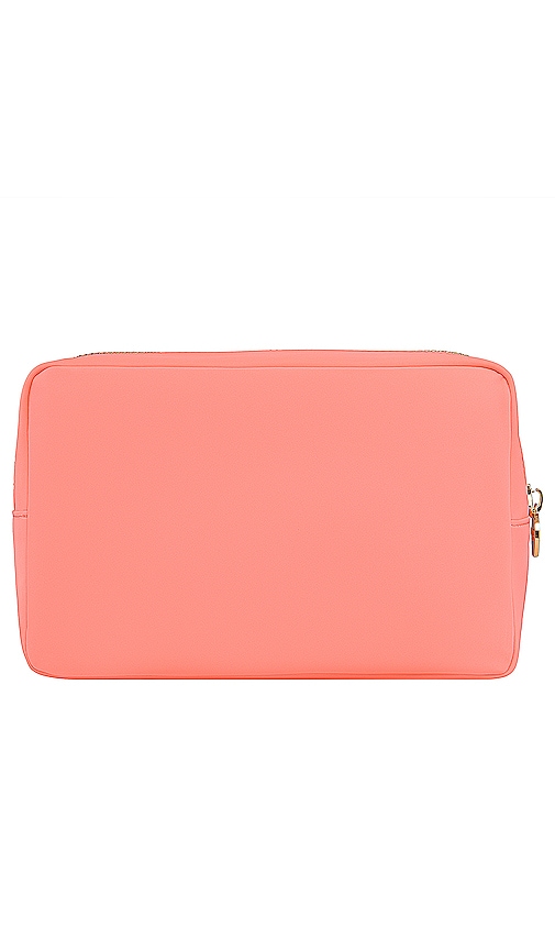 Shop Stoney Clover Lane Medium Insulated Pouch In Coral
