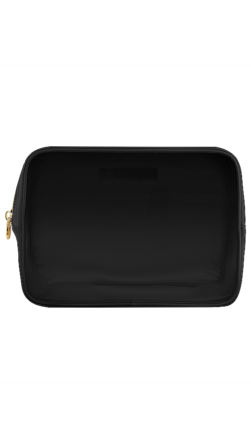 Stoney Clover Lane Clear Front Large Pouch in Noir