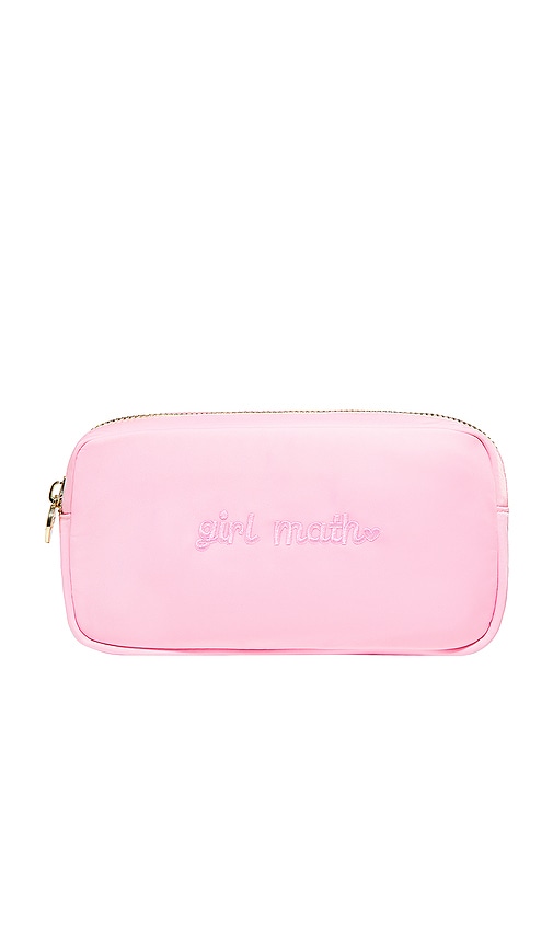 x REVOLVE Girl Math Small Pouch in Flamingo