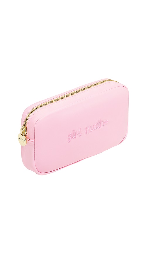 Stoney Clover Lane X Revolve Girl Math Small Pouch In Pink