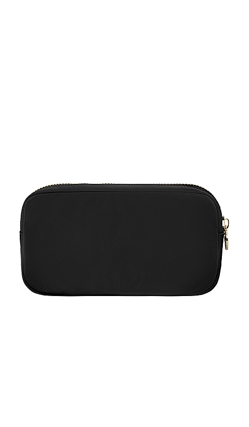 Stoney Clover Lane Do Not Disturb Embroidered Small Pouch In Black