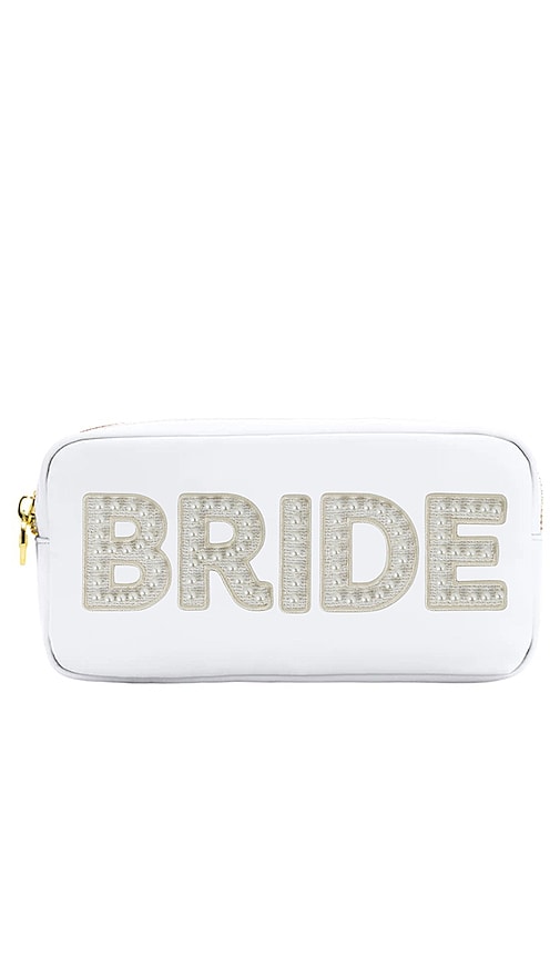 Stoney Clover Lane Bride Small Pouch In White
