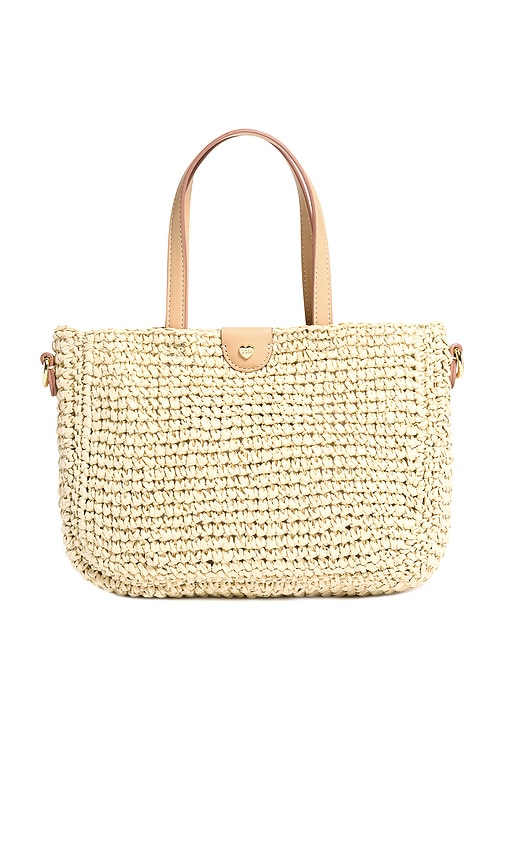 Little E/w Tote in Natural.