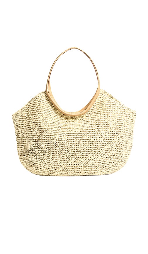 Scoop Tote in Natural.