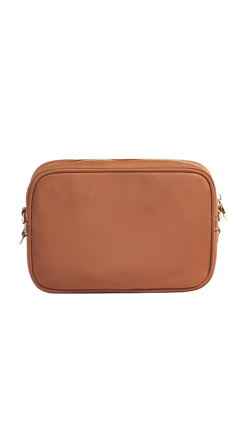 Stoney Clover Lane Compact Camera Crossbody In Brown