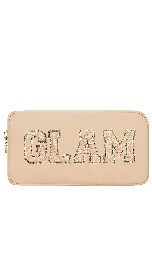 Stoney Clover Lane Glam Small Pouch in Sand