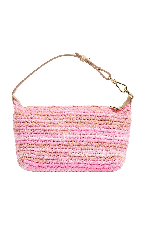 Stoney Clover Lane Pouchette in Beige & Pink.