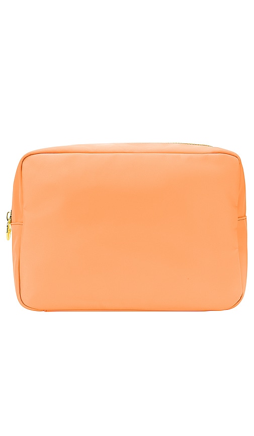 Classic Large Pouch in Peach.