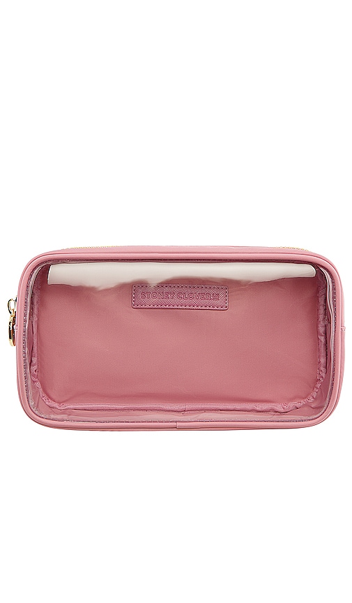 Stoney Clover Lane Clear Small Pouch in Mauve