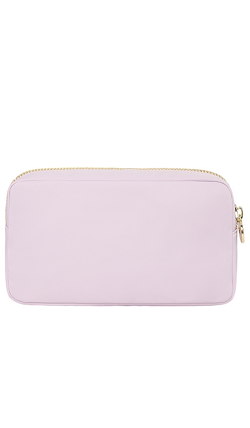 Shop Stoney Clover Lane Skin Small Pouch In Lilac