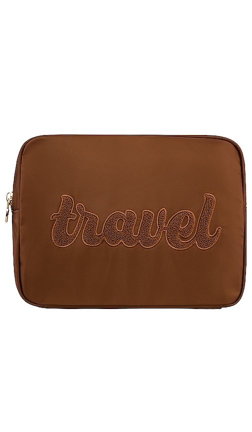 Stoney Clover Lane Travel Large Pouch In Neutrals