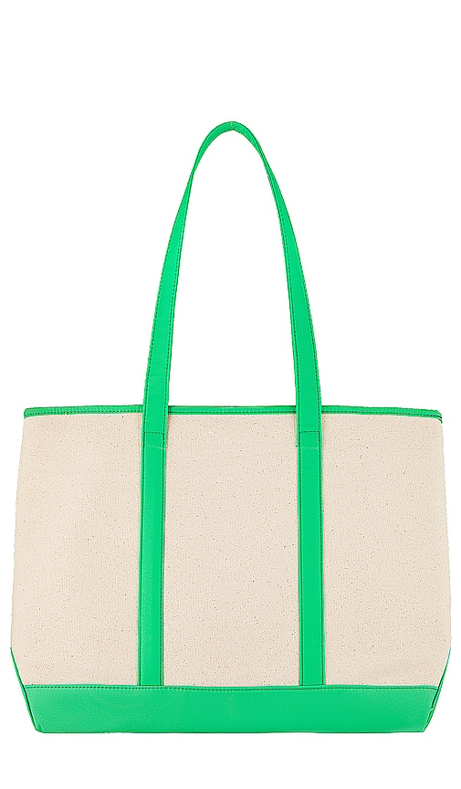 Stoney Clover Lane Canvas Small Shopper Tote In Neutral