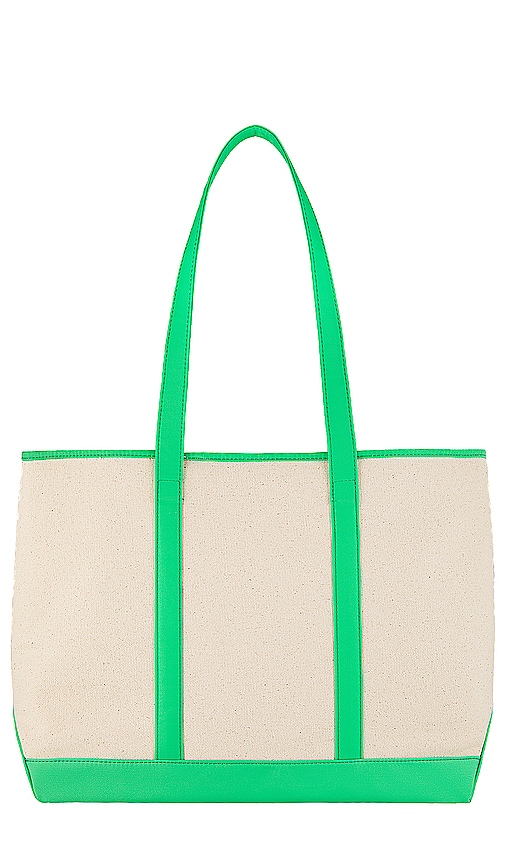 Shop Stoney Clover Lane Canvas Small Shopper Tote In Neutral
